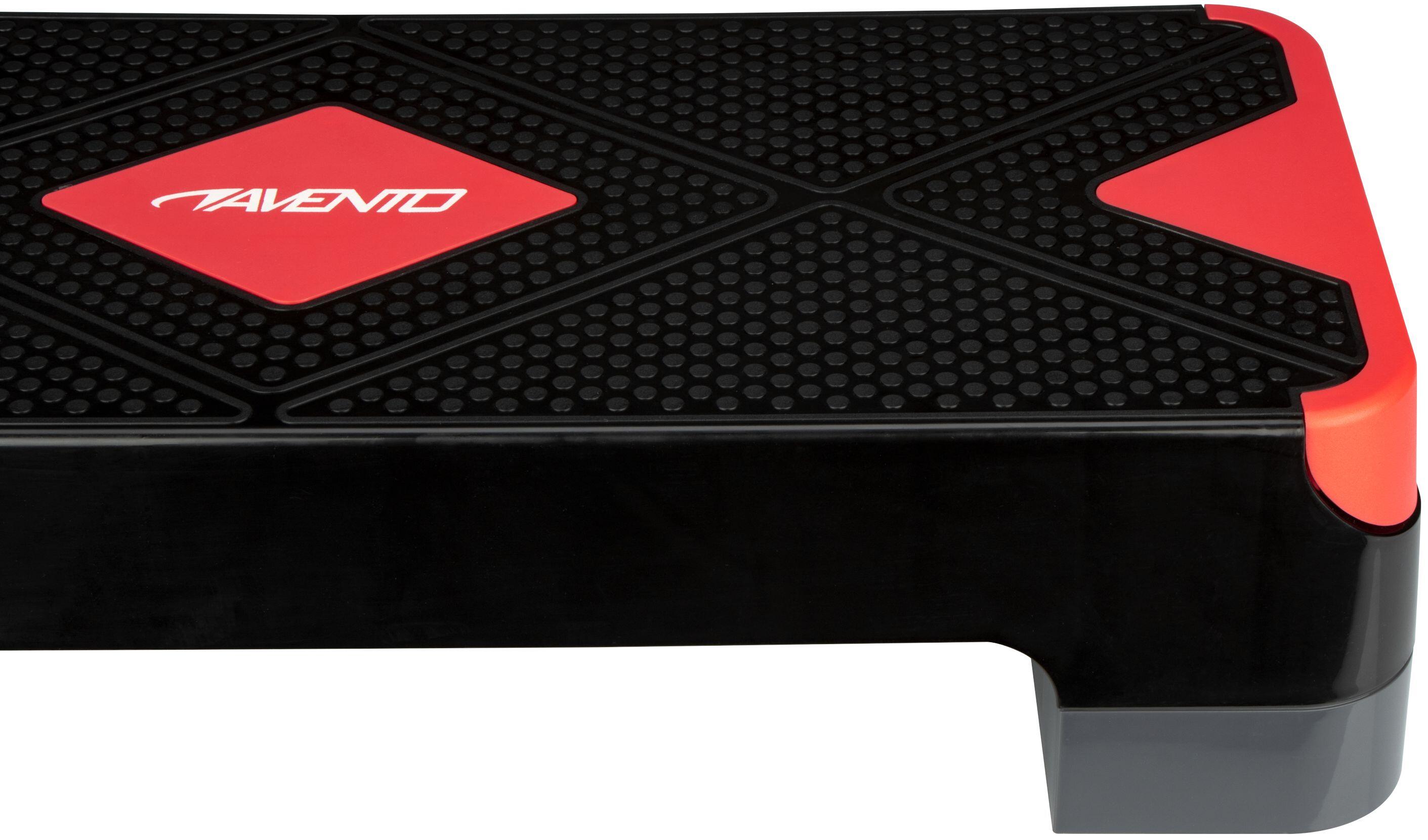 Stepbank 66 x 25 x 15 cm zwart/rood 4/7