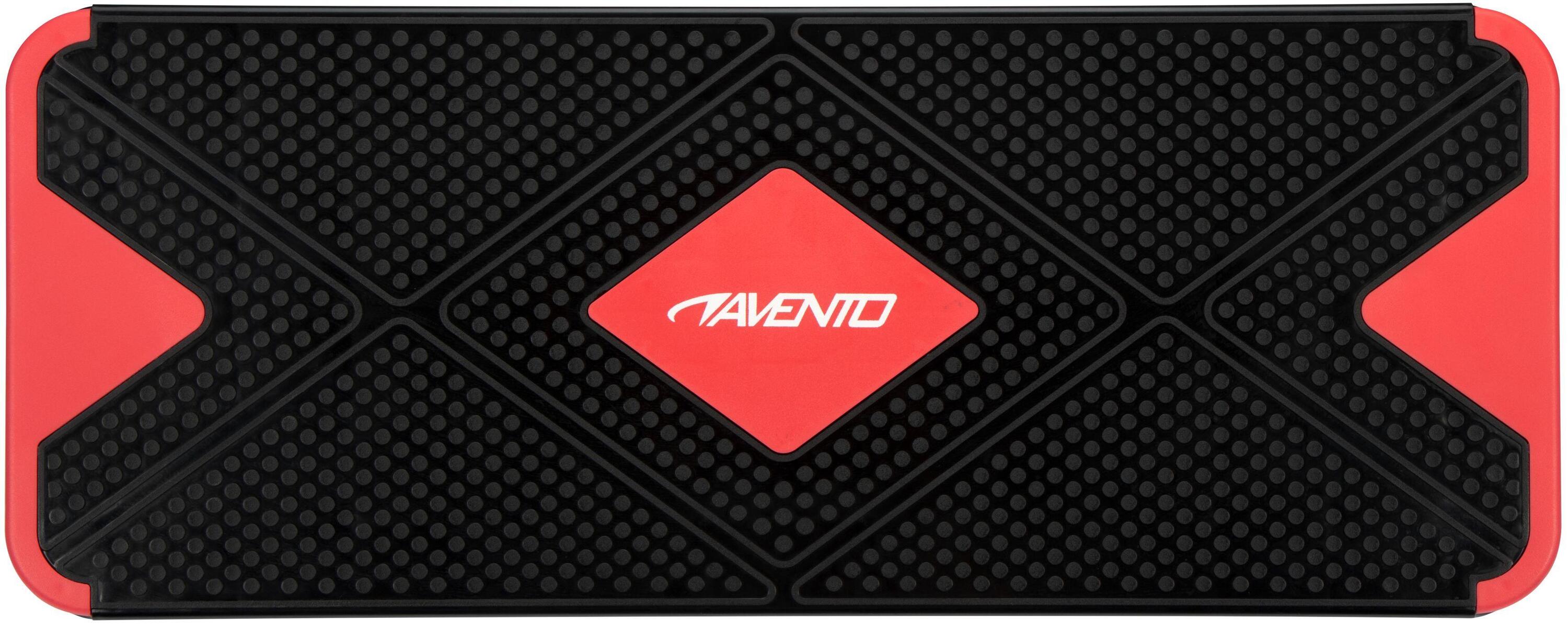 Stepbank 66 x 25 x 15 cm zwart/rood 2/7