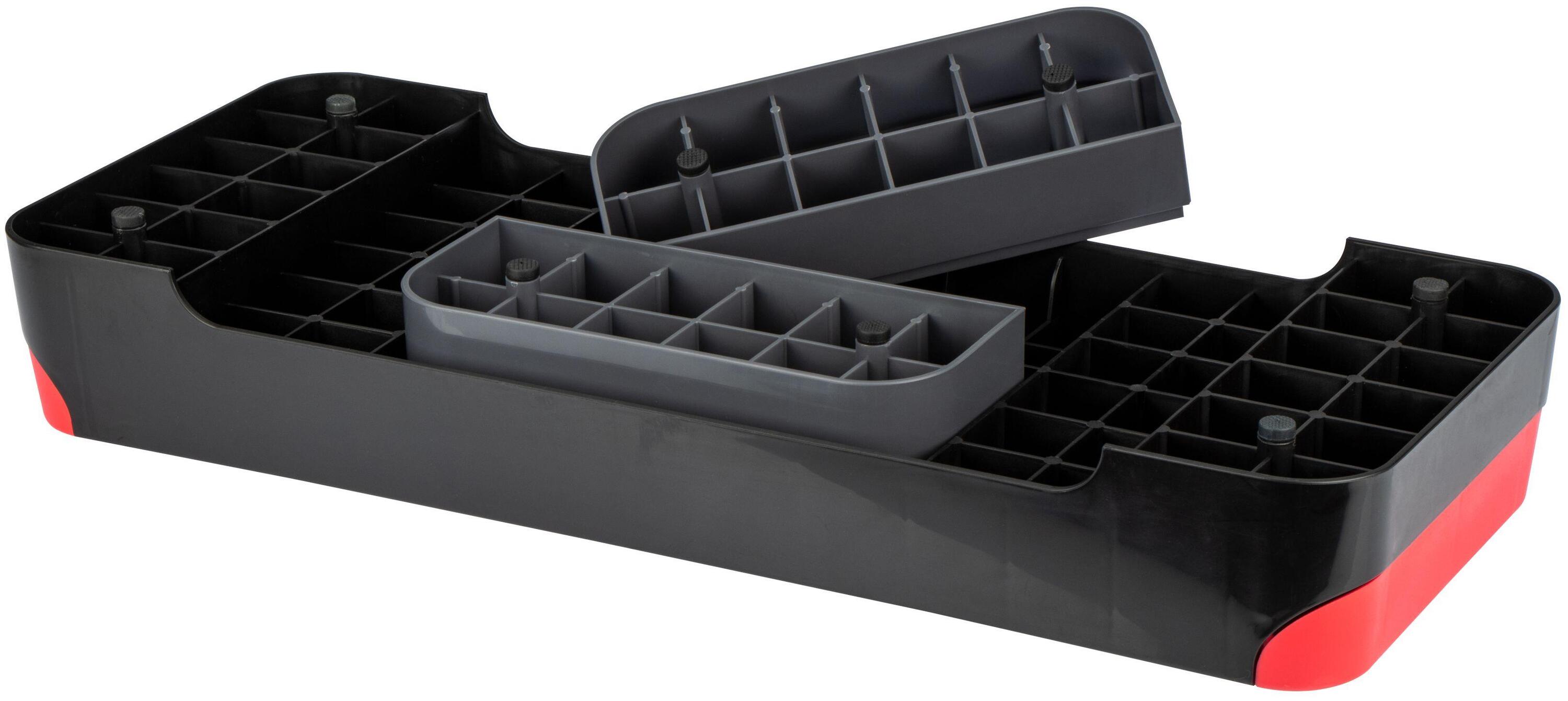 Stepbank 66 x 25 x 15 cm zwart/rood 6/7