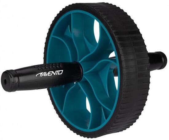 Power de roue de fitness AB-roller 17 cm noir / bleu