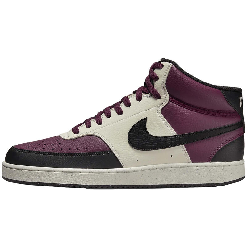 Zapatilla de caminar para hombre Nike Court Vision Mid Next Nature Berenjena