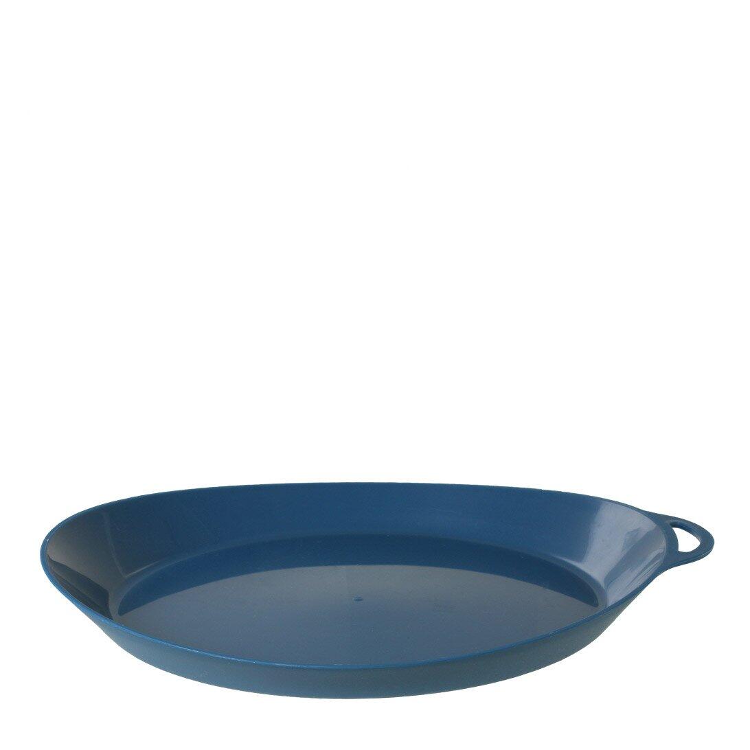 Lifeventure - Assiette Camping Lifeventure Ellipse Bleu Marine Pp Sans Bpa Ovale 270x230x30 Mm - Assiette - Bleu - Taille Unique - Decathlon