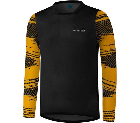 MYOKO L.S. Long Sleeve Jersey, Mustard Yellow
