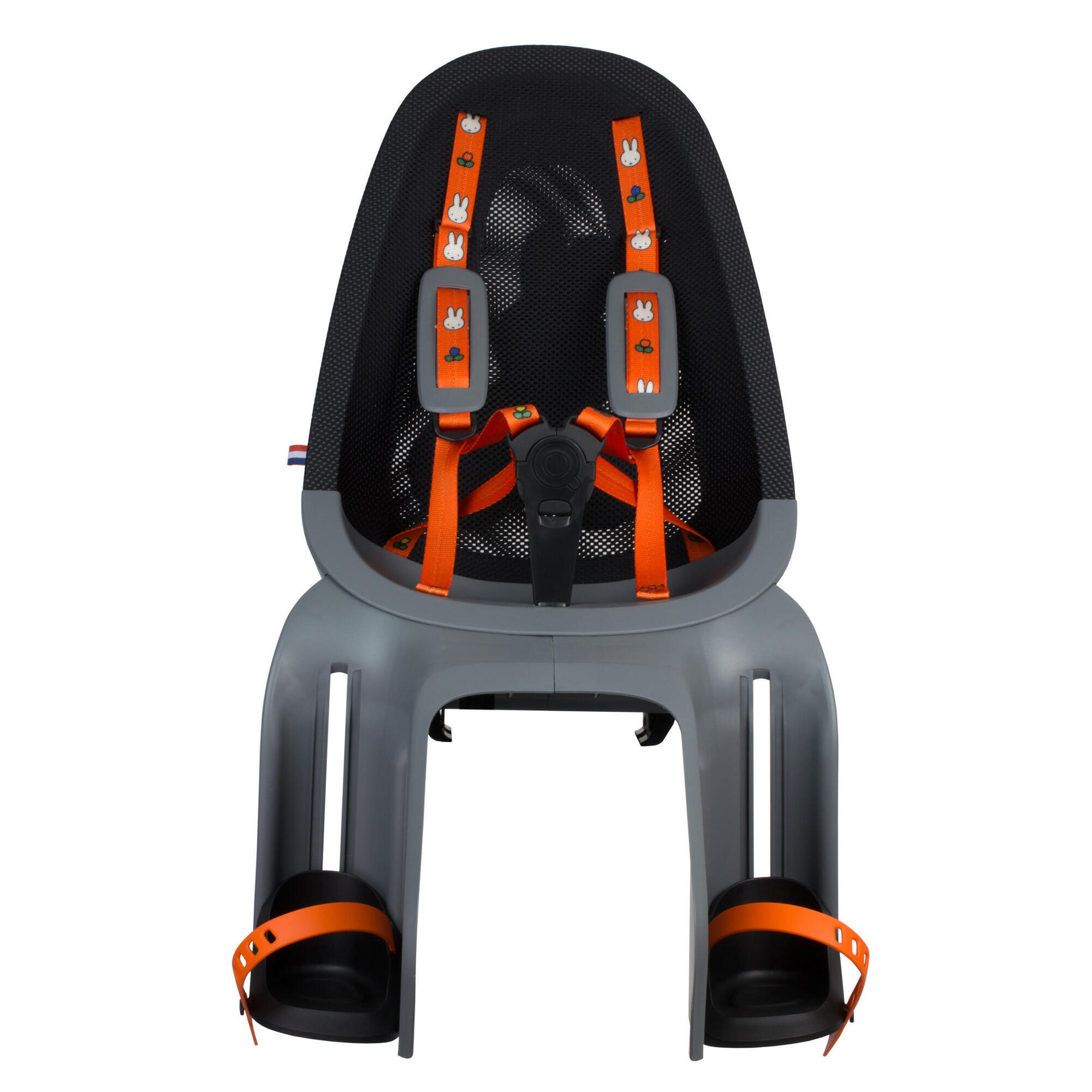 Qibbel - Siège Enfant Derrière Air Miffy Avec Support De Montage (cfs) - Gris Foncé - Siège Vélo Enfant - Gris|vert - Taille Unique - Decathlon