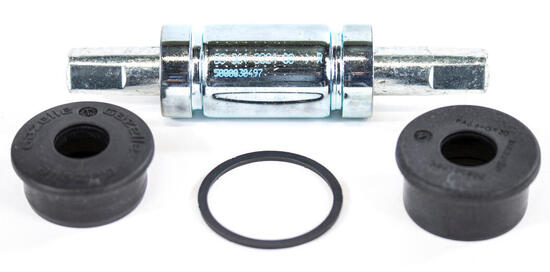 Movimento centrale Gazelle 133 mm senza staffa paracatena.