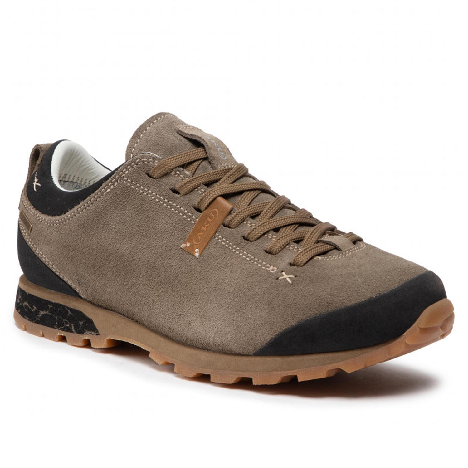 AKU Herren Trekking-Schuhe Aku Bellamont 3 Suede GTX SAND BLACK