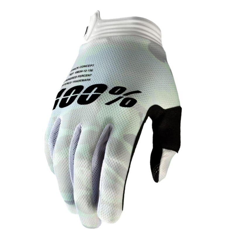 Guantes iTrack - Blanco/Camo