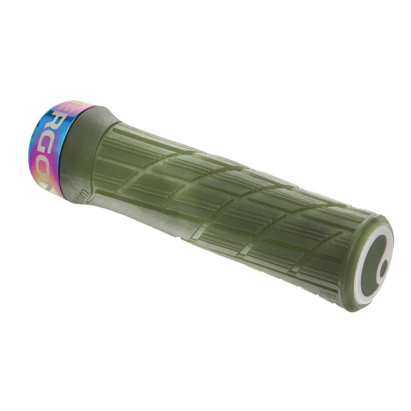 Grips GE1 EVO Slim Factory - Vert mousse gelé/ Oil-Slick