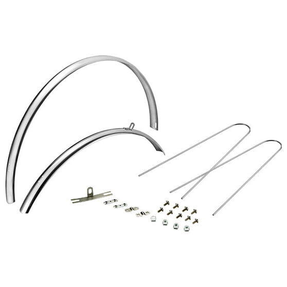 DIA-COMPE ENE Schutzblechset FR-35 silber