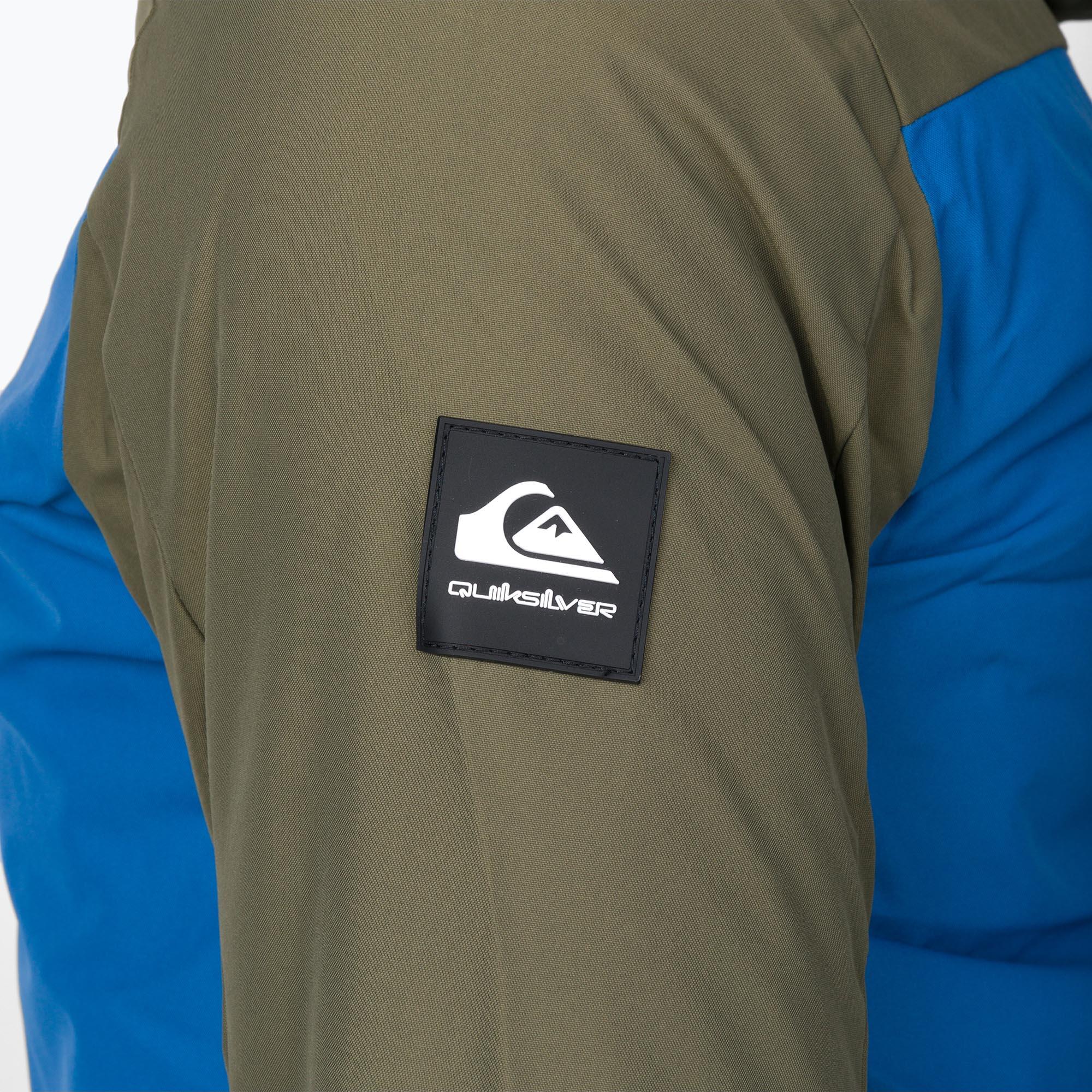 Quiksilver Side Hit Youth Boys Ski Jacket - Grape Leaf 6/7