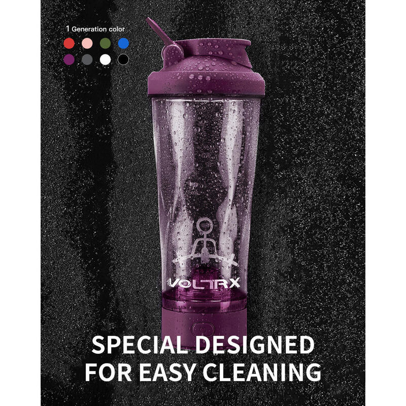 Electric Protein shake Mixer VortexBoost1 24oz/700ml - Purple