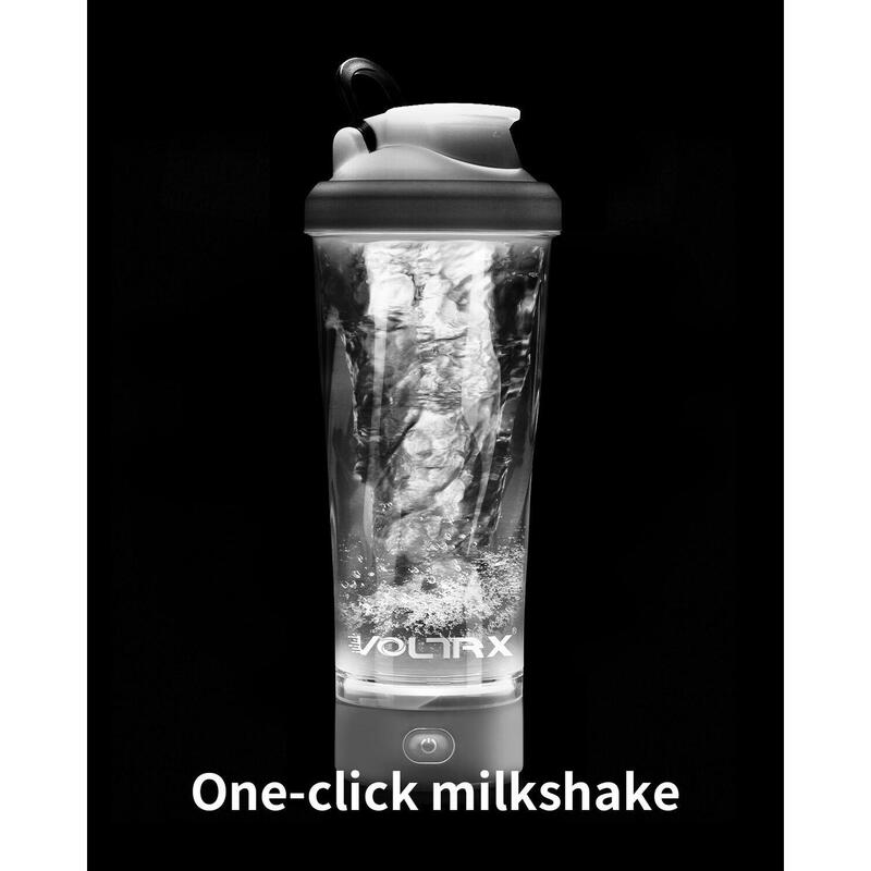 Electric Protein shake Mixer VortexBoost1 24oz/700ml - White