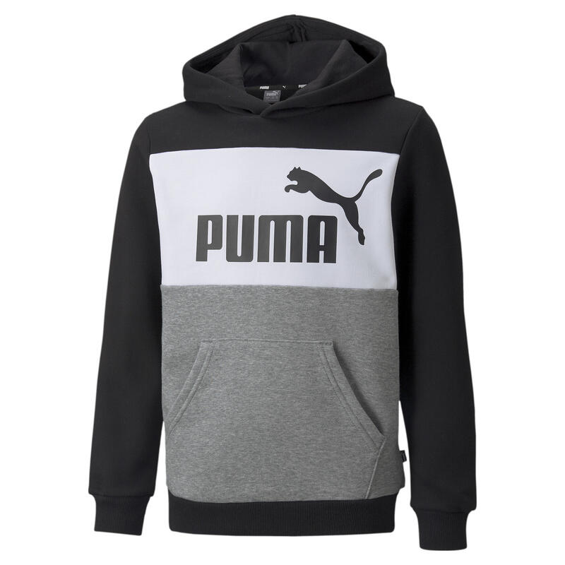 Puma Power Colorblock negro sudadera hombre