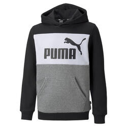 Sweat à Capuche Essentials+ Color Block Enfant et Adolescent PUMA Black