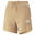 Pantalón corto Mujer Essentials High Waist PUMA Beige