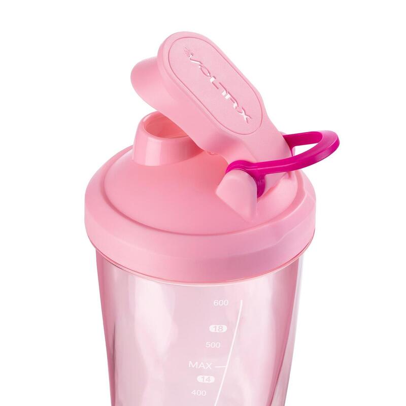 Electric Protein shake Mixer VortexBoost2 24oz/700ml - Sakura Pink