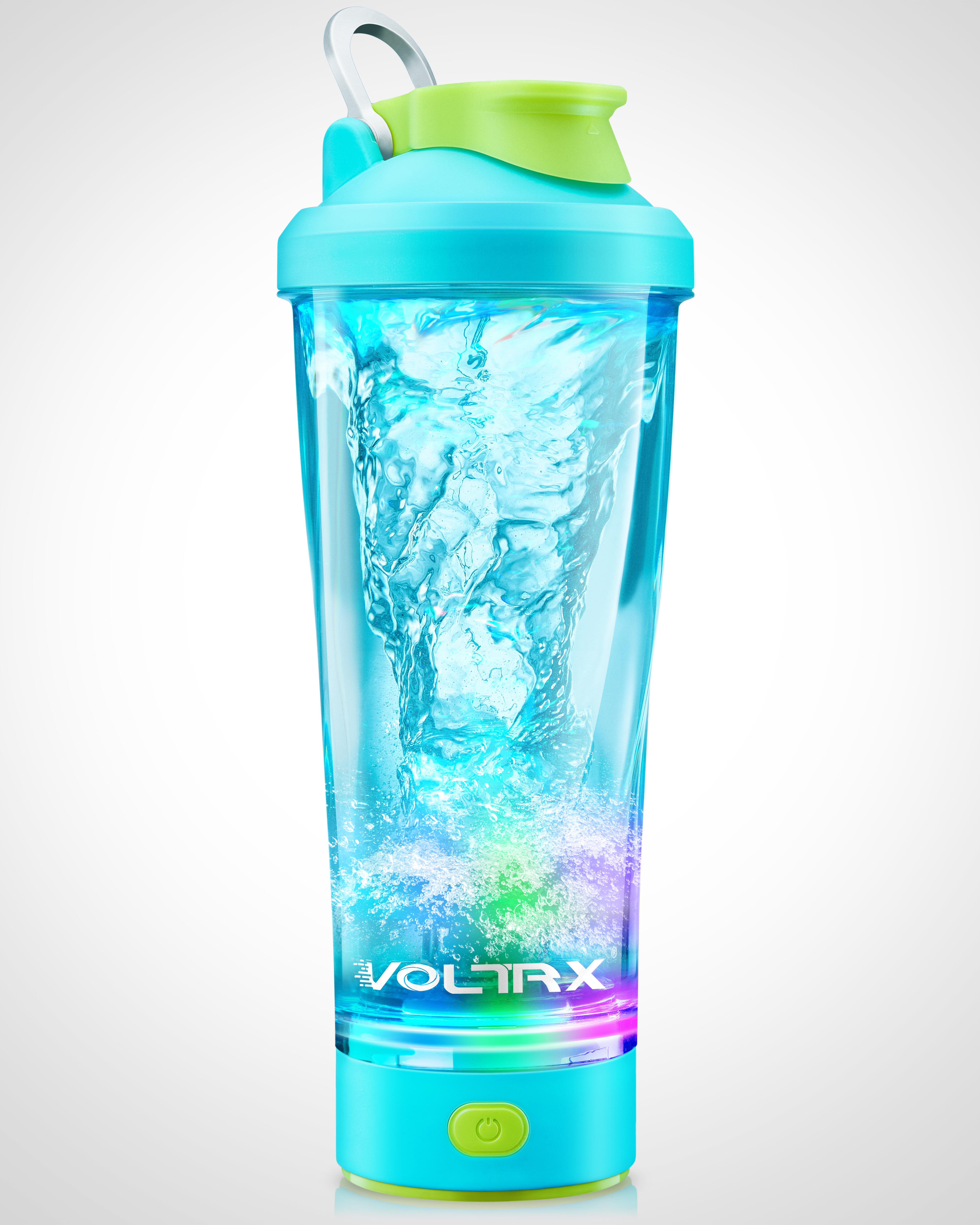 Electric Protein shake Mixer VortexBoost2 24oz 700ml Aurora Green