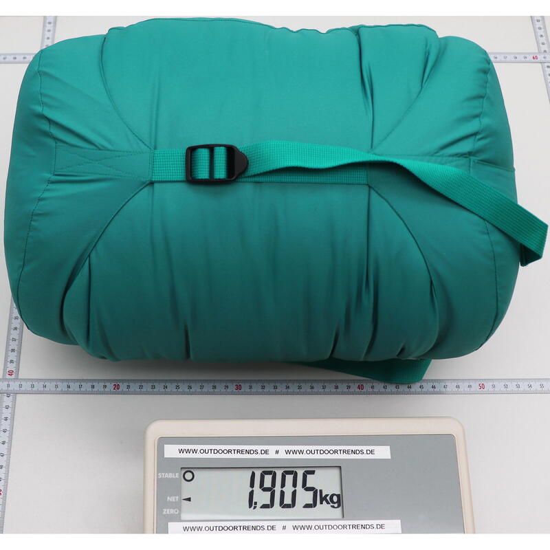 Kunstfaserschlafsack Lamina 15F/-9°C Damen synth green