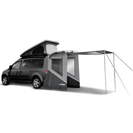 Heckzelt Pilote Caddy 5 Mini Camper Bus Vor Zelt SUV Heck Klappe Camping