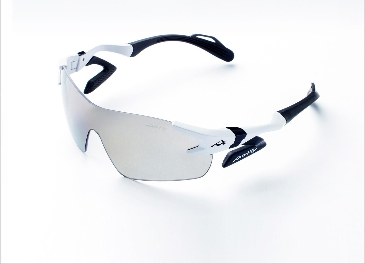 AF-301 C-34 Mirror Lens Sunglasses - Clear Ash