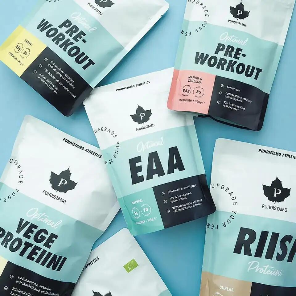 Athletics Optimal EAA esszenciális aminosav, Mangó-málna, 350g 4/5