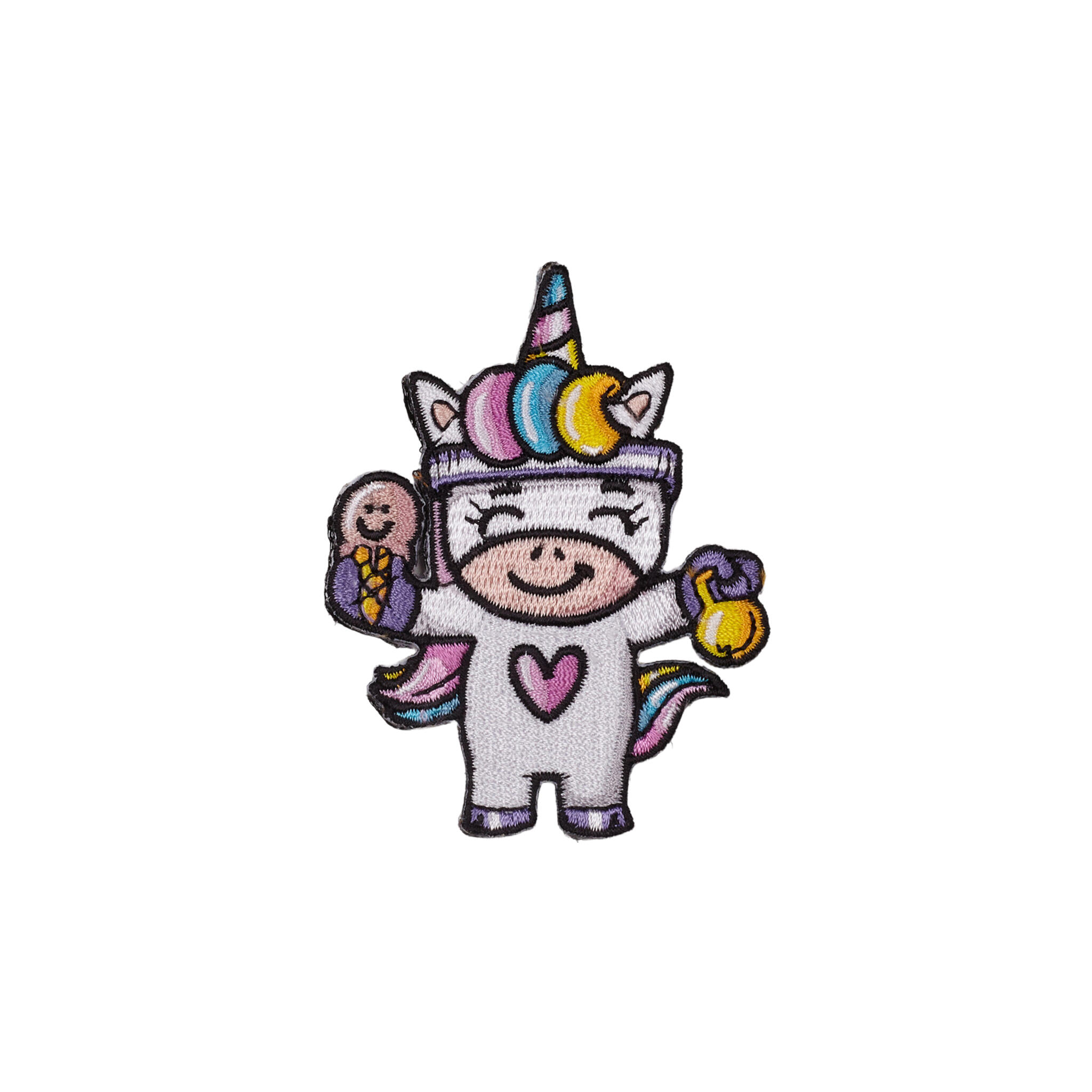 ELITEX TRAINING Velcro nášivka Happy Unicorn PVC