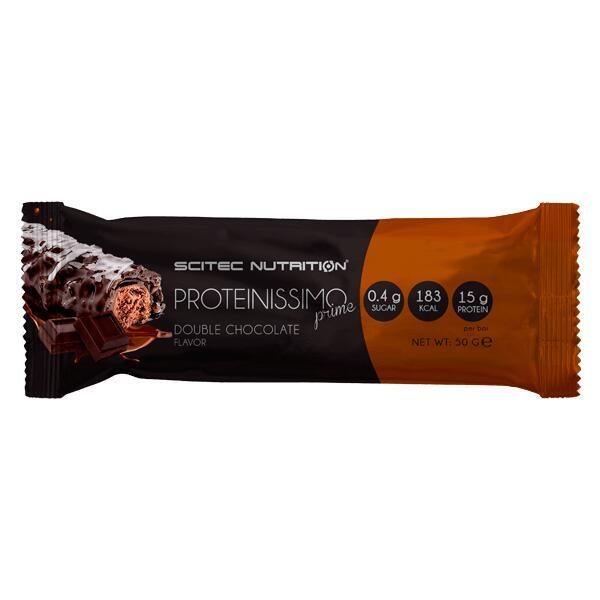 BARRE PROTEINISSIMO PRIME (50g) | Double Chocolate