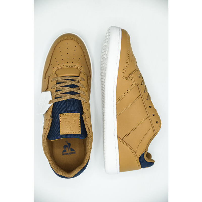 Baskets Le Coq Sportif Breakpoint Twill Tobacco Brown, Marron, Hommes