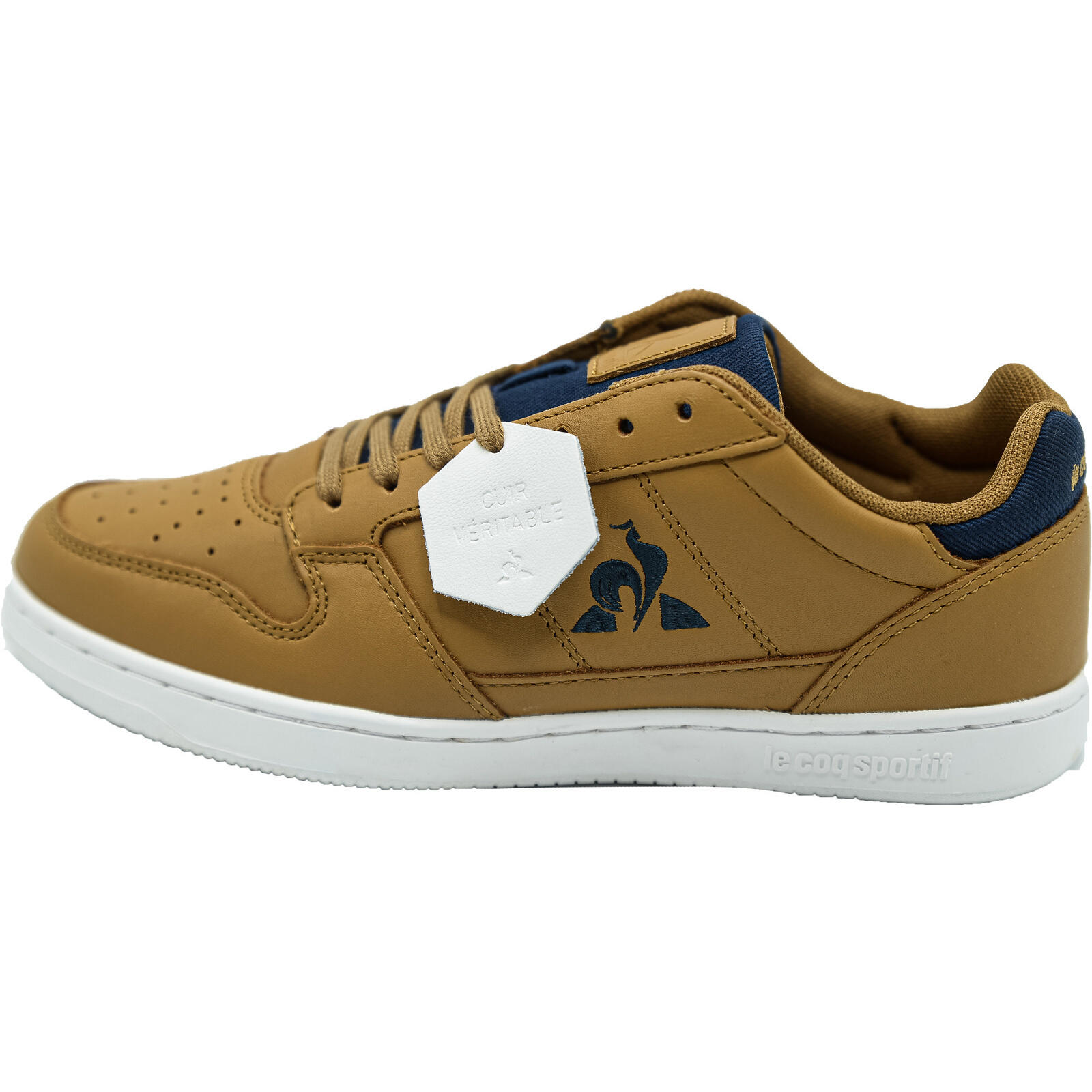 Le Coq Sportif - Baskets Le Coq Sportif Breakpoint Twill Tobacco Brown, Marron, Hommes - Baskets - Marron - 42 - Decathlon