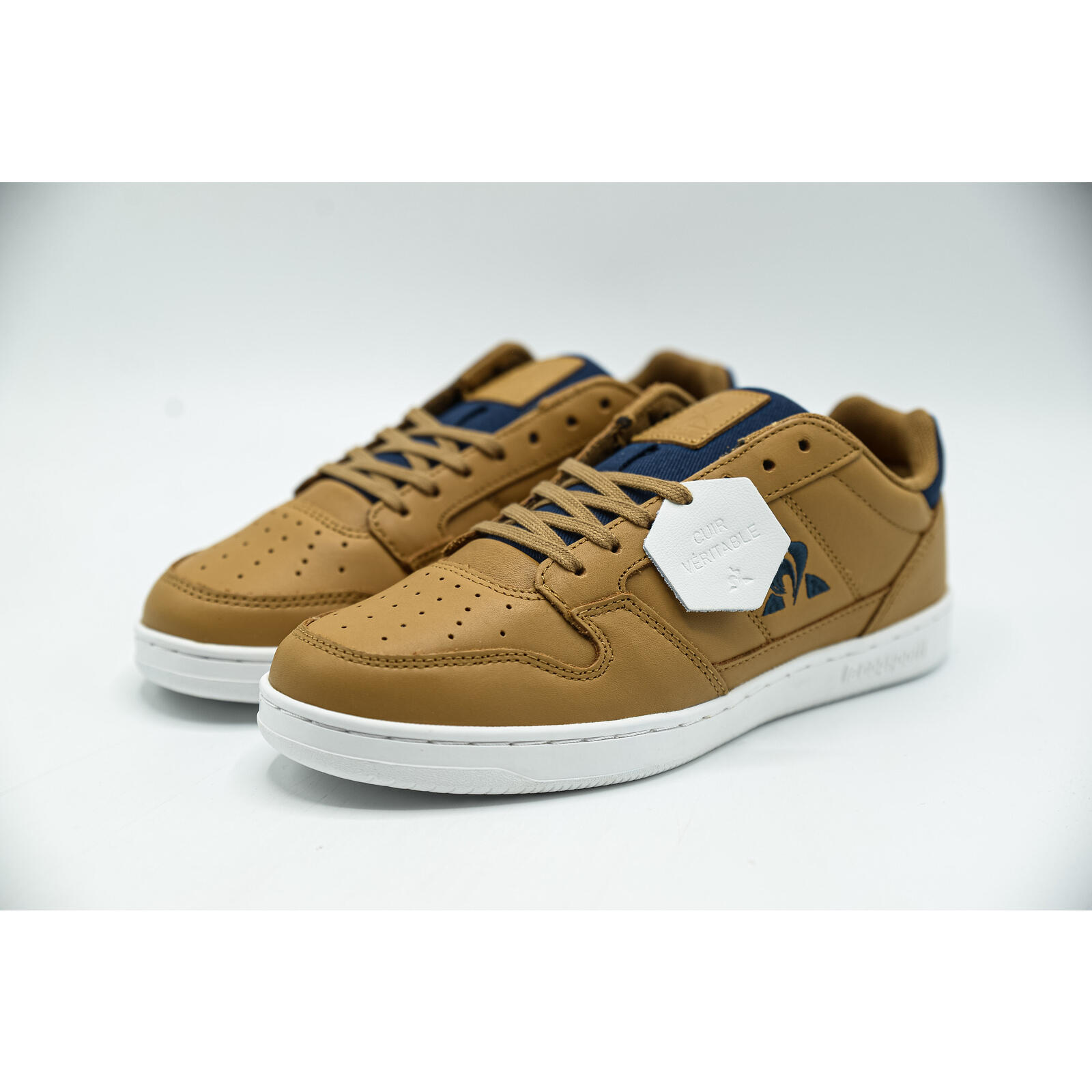 Zapatillas Le Coq Sportif Breakpoint Twill Tobacco Brown, Marrón, Hombre 3/5