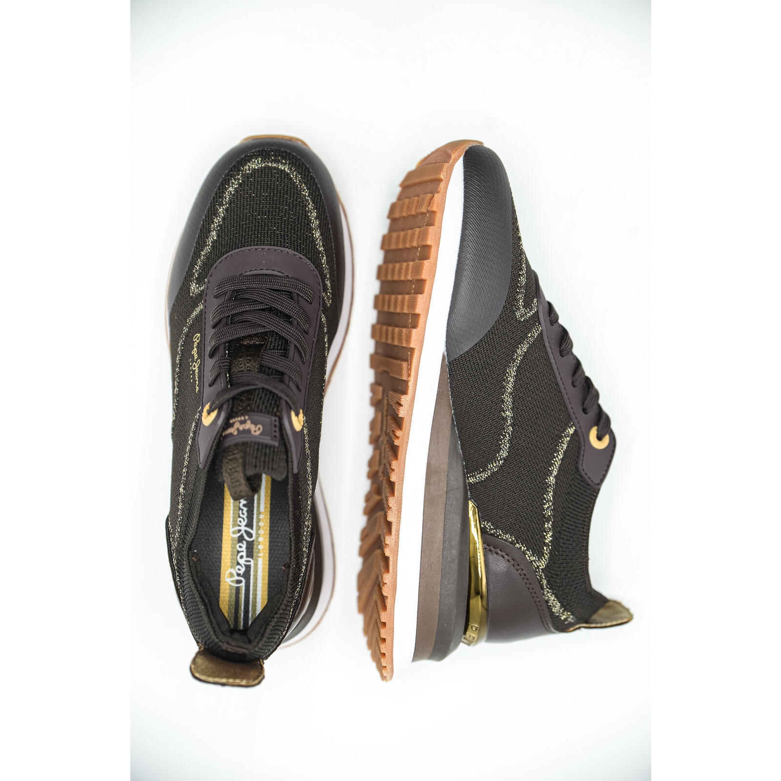 Zapatillas Pepe Jeans Conker 888, Negro, Mujer 2/5