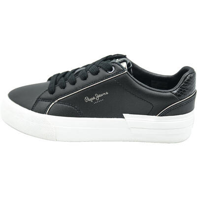 Turnschuhe Pepe Jeans Allen Low. Schwarz. Damen