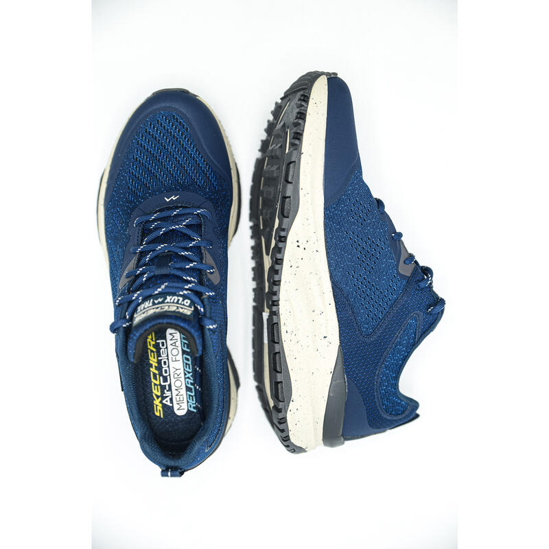 Baskets Skechers D'Lux Trail, Bleu, Hommes