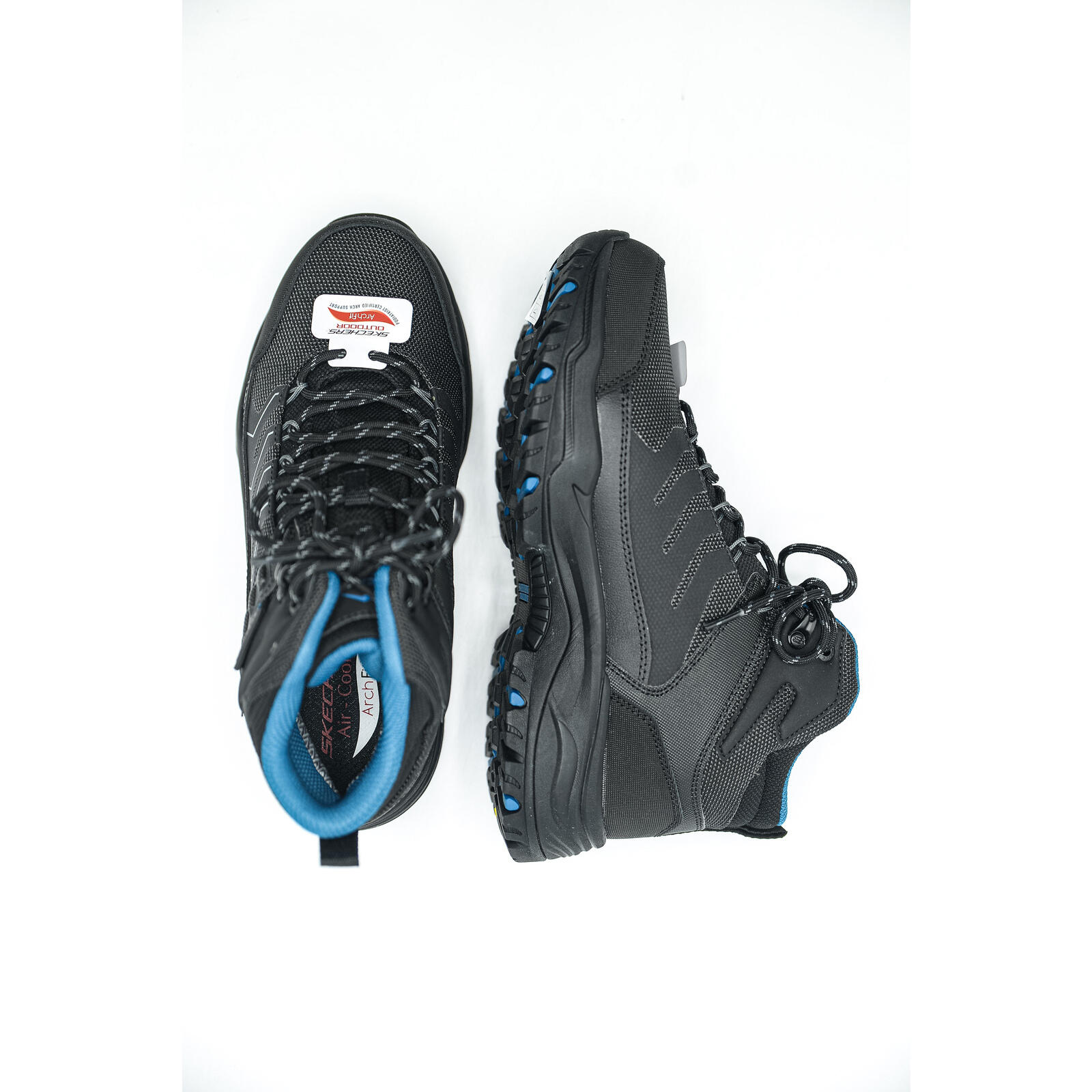 Bottes Skechers Trekkings Arch Fit Dawson Raveno, Noir, Hommes 2/7