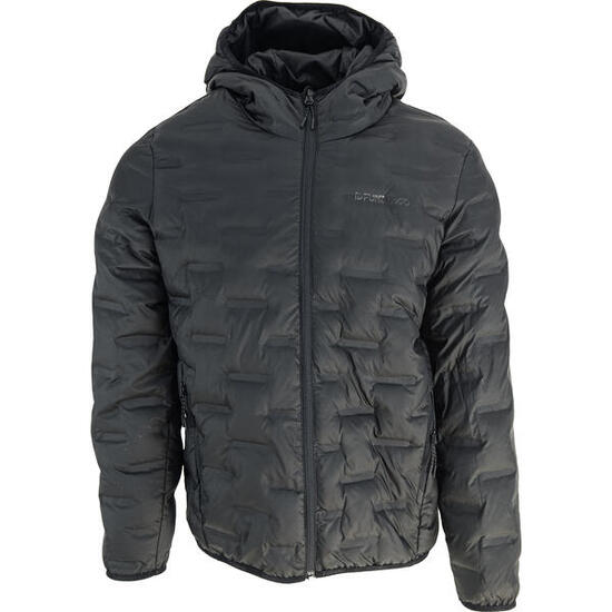 Jacke Fundango Smoke Hooded Jacket, Schwarz, Herren