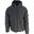 Jasje Fundango Smoke Hooded Jacket, Zwart, Mannen