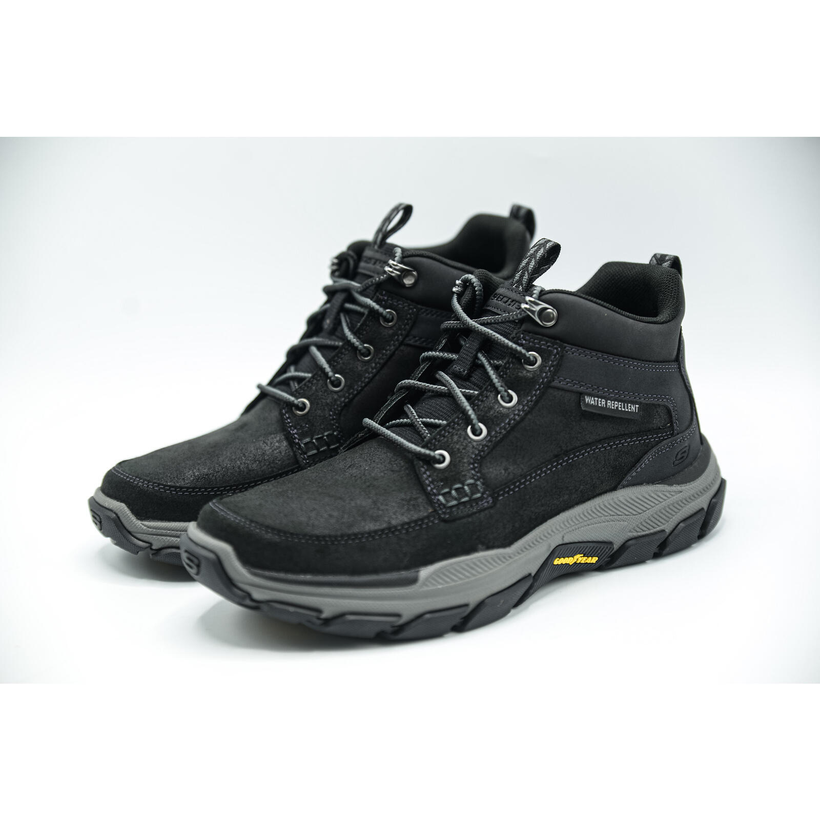 Stiefel Skechers Relaxed Fit Respected - Boswell, Schwarz, Herren 3/5