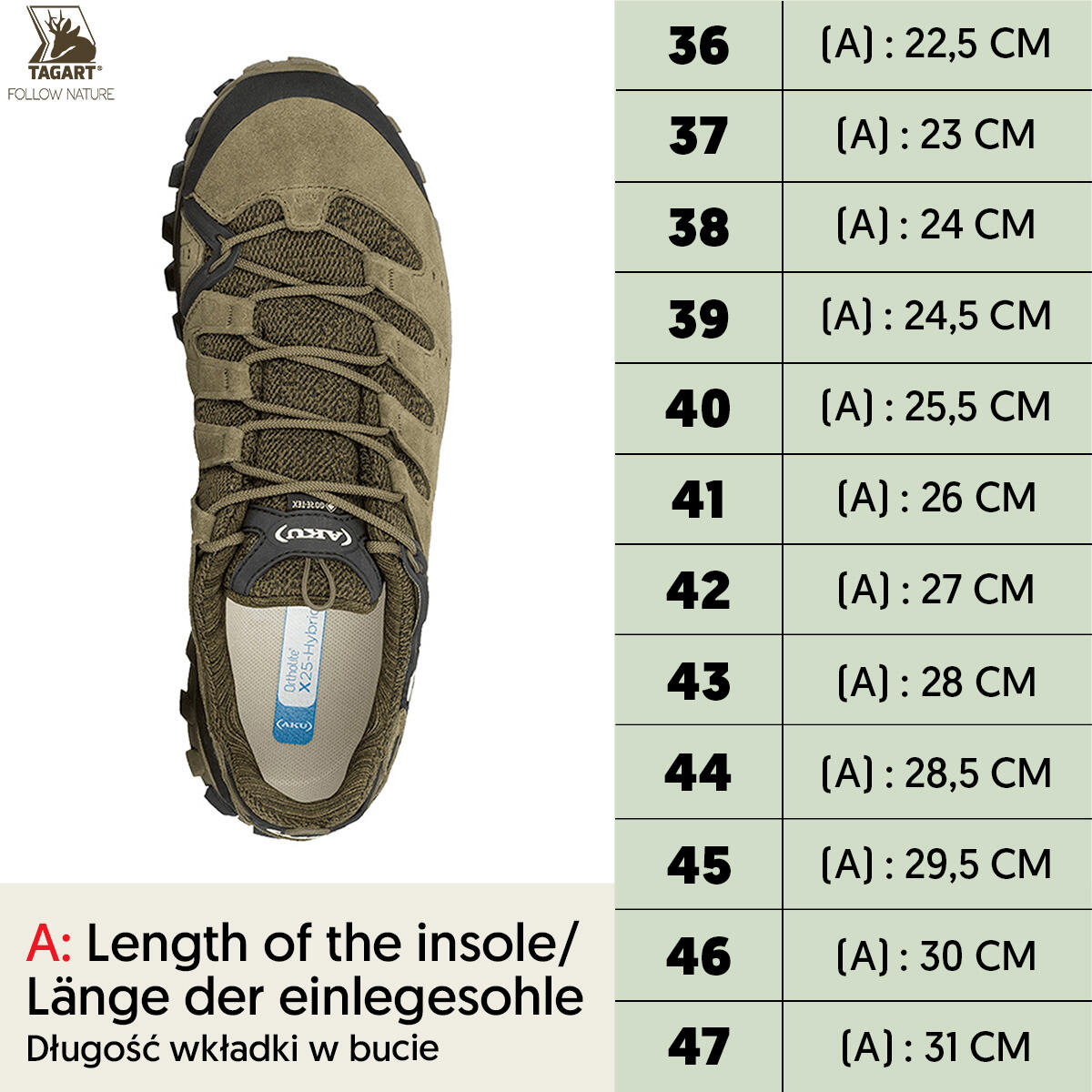 Trekking-Halbschuhe Aku Alterra Lite GTX Camo mit Gore-tex Membran 2/5