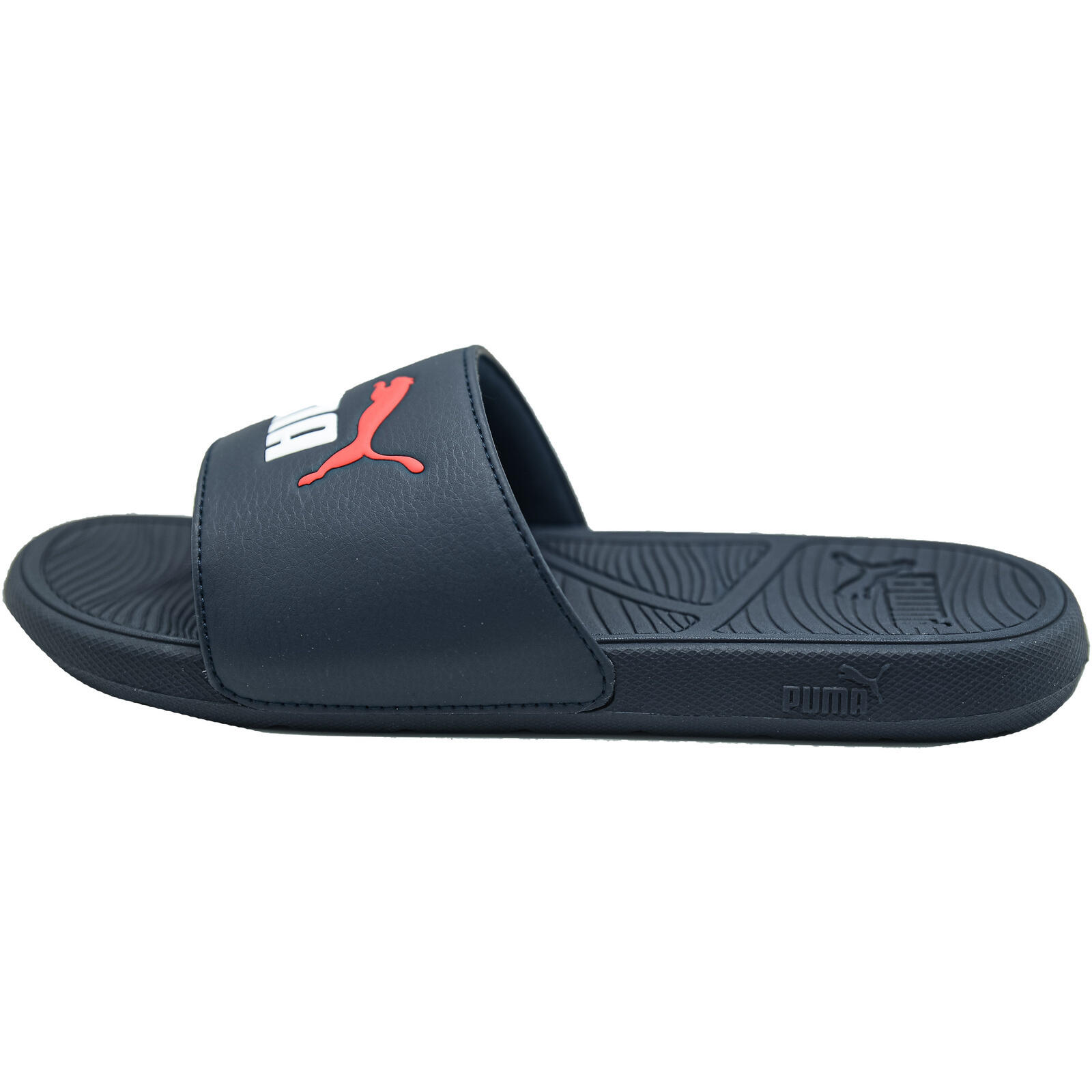 Puma - Tongs Puma Cool Cat 2.0, Bleu, Hommes - Sandales Piscine - Blanc|bleu - 39 - Decathlon