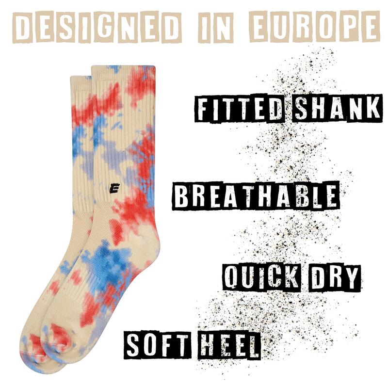 ELITEX TRAINING Chaussettes de sport Performance pour Crosstraining, Fitness, Gym et Running. Frais et durables., Keep Smile While Training, 36-41