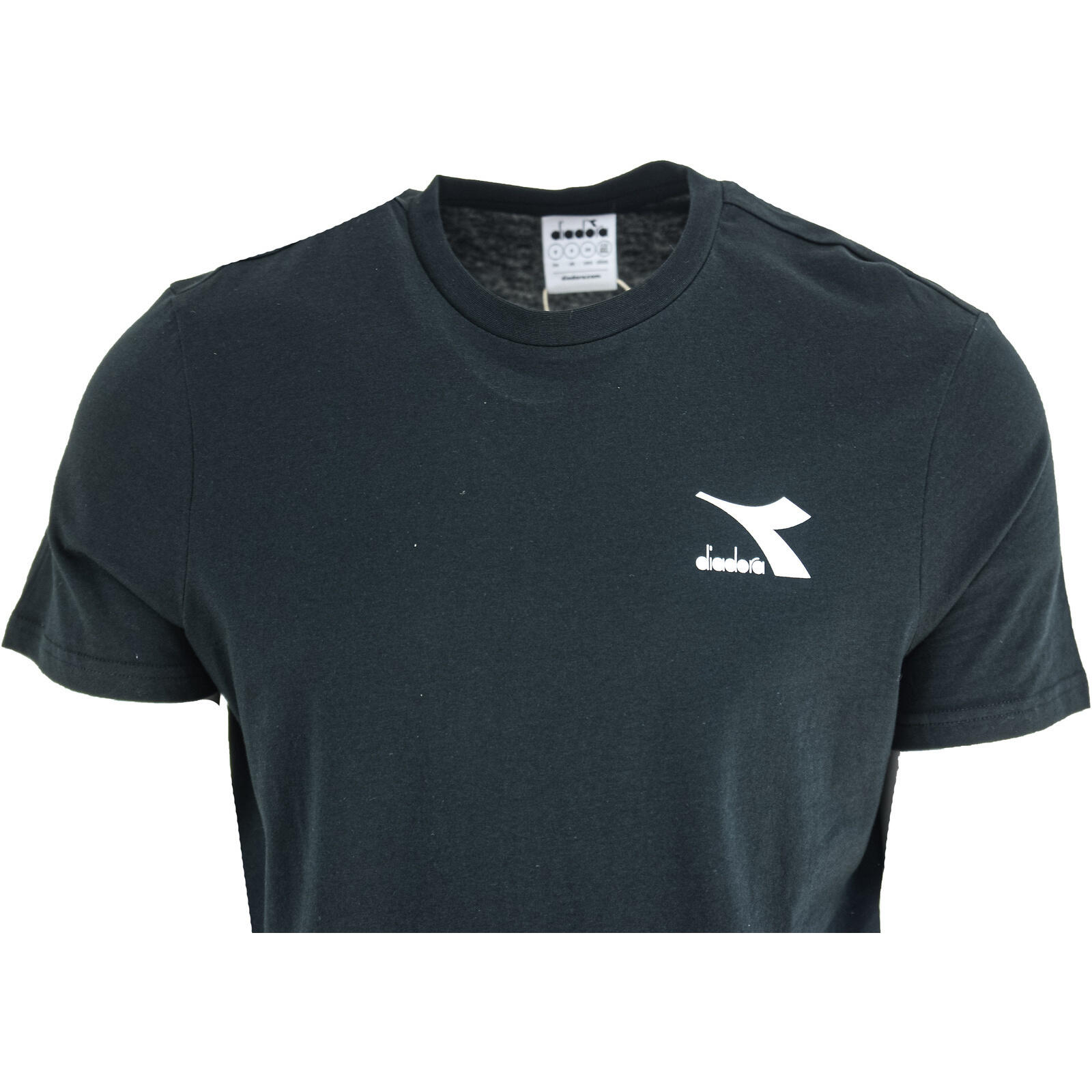 T-shirt Diadora SS Core 102.17948580013, Zwart, Mannen 4/5