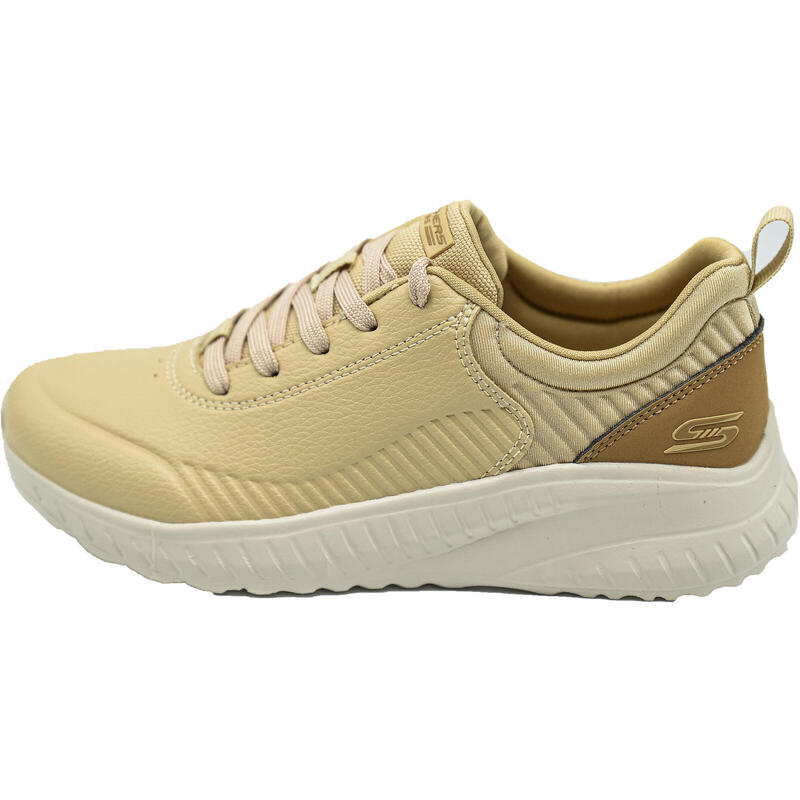 Baskets Skechers Bobs Squad Chaos-Heeling Alive, Beige, Femmes