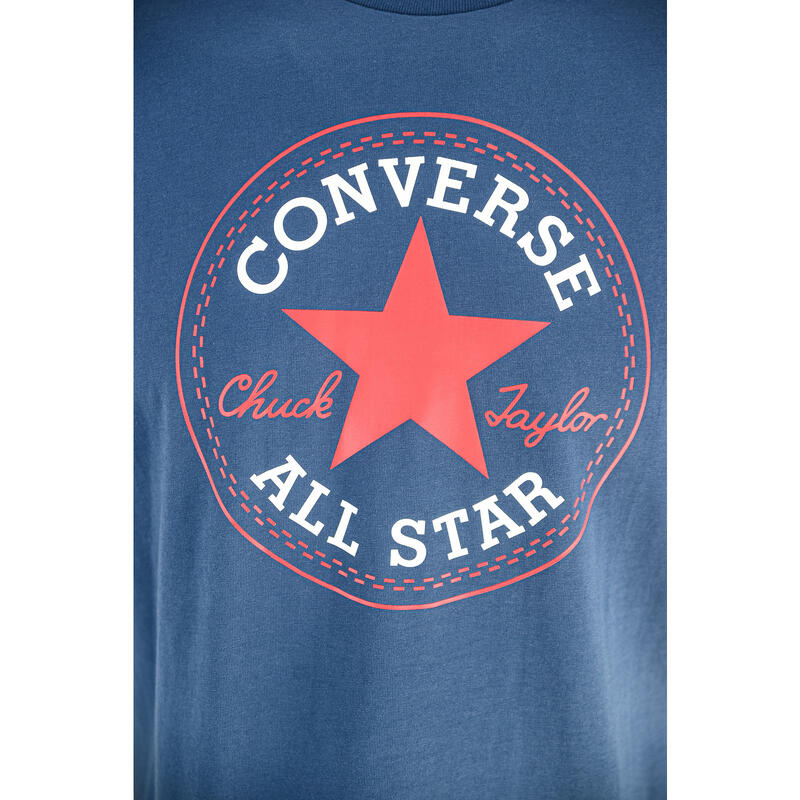 Póló Converse Chuck Patch Tee, Kék, Unisex