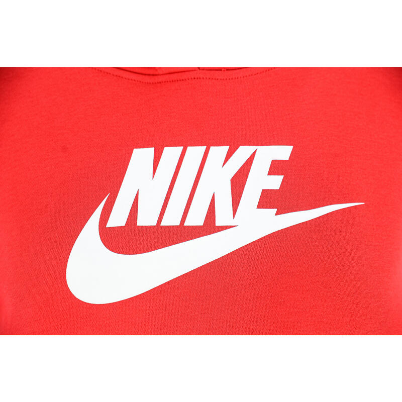 Hanorac femei Nike Sportswear Club Fleece, Rosu
