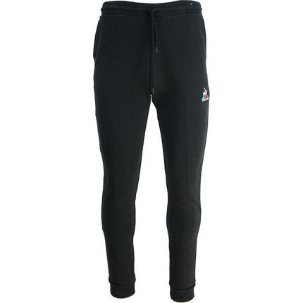 Pantalon Le Coq Sportif Essential Slim, Noir, Hommes