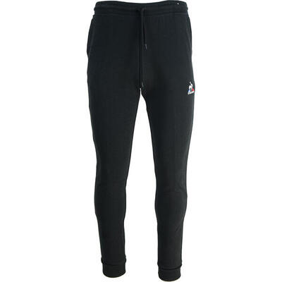 Broek le coq sportif essential slim. zwart. mannen