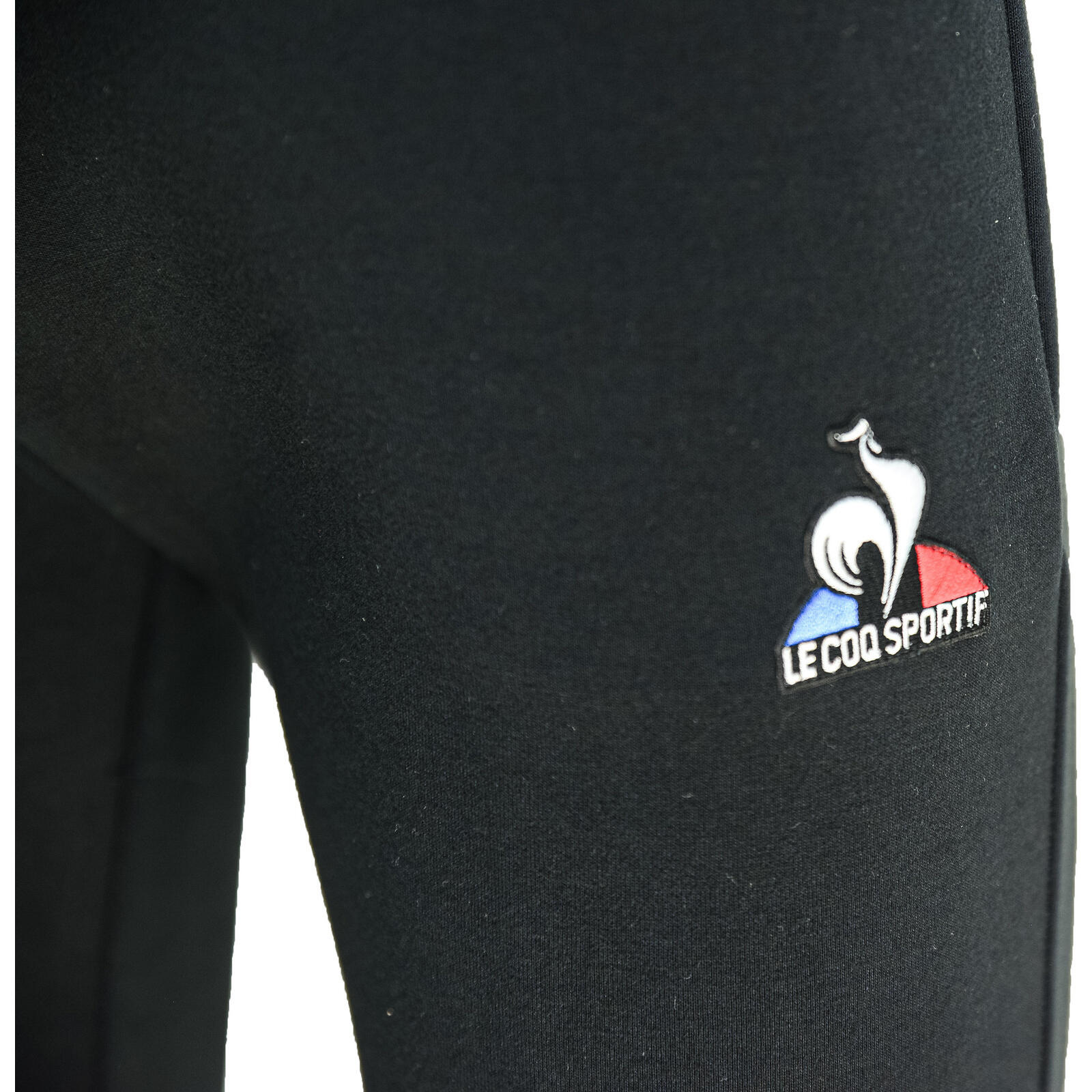 Pantalon Le Coq Sportif Essential Slim, Noir, Hommes 5/5