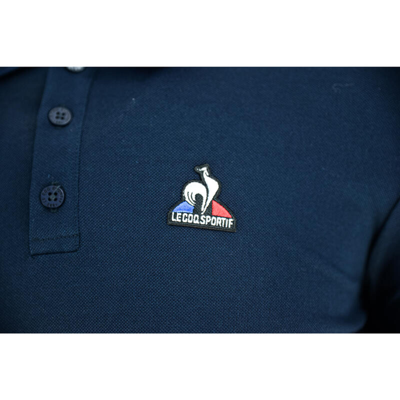 Tricou barbati Le Coq Sportif Ess N2 Short Sleeve Polo, Albastru