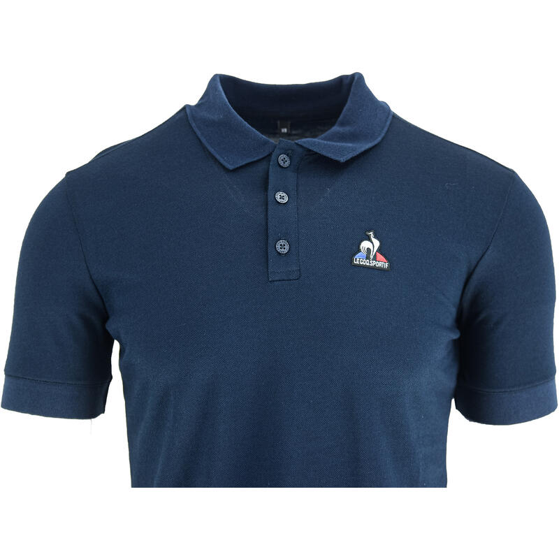 Póló Le Coq Sportif Ess N2 Short Sleeve Polo, Kék, Férfiak