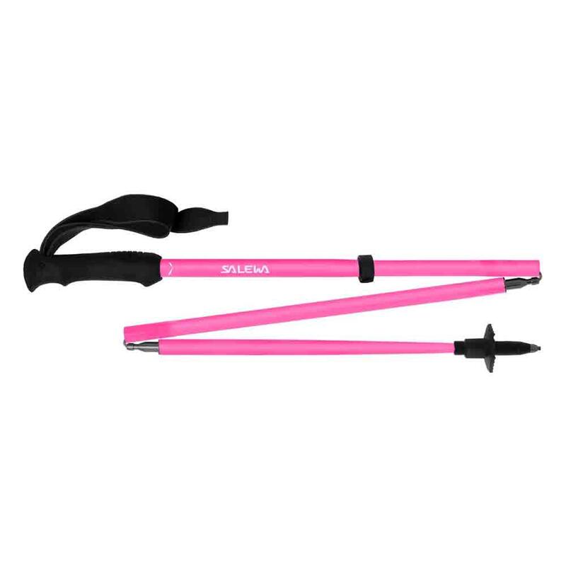 Pedroc Carbonium 125 輕巧碳纖維登山健行杖一對裝 - 粉紅色